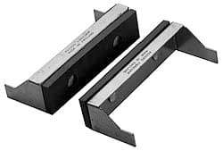 Yost Vises - 4-1/2" Jaw Width, Aluminum Vise Jaw Cap - Press On Attachment - Exact Industrial Supply