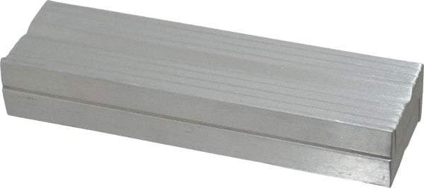 Wilton - 4-1/2" Jaw Width, Aluminum, Vise Jaw Cap - Magnetic Attachment - Exact Industrial Supply