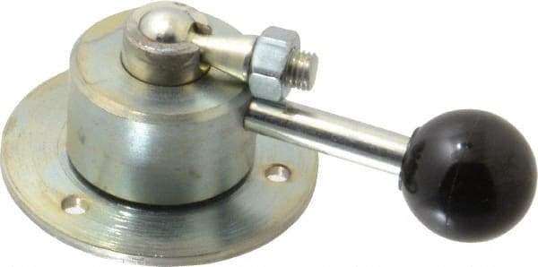 Wilton - 6 Lb Load Capacity, 2-1/2" Base Width/Diam, Work Positioner - 1-1/4" Max Height, Model Number 345 - Exact Industrial Supply