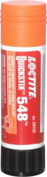 Loctite - 19 g Stick Orange Polyurethane Gasket Sealant - 300.2°F Max Operating Temp, 24 hr Full Cure Time, Series 548 - Exact Industrial Supply