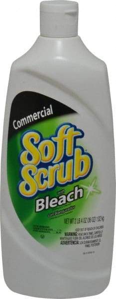 Soft Scrub - 36 oz Bottle All-Purpose Cleaner - Liquid, Disinfectant, Unscented - Exact Industrial Supply