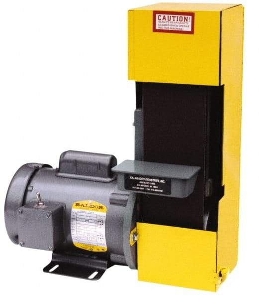 Kalamazoo - 36 Inch Long x 4 Inch Wide Horizontal and Vertical Belt Sanding Machine - 3,450, 3,600 Ft./min Belt Speed, 1/2 Hp, Single Phase - Exact Industrial Supply