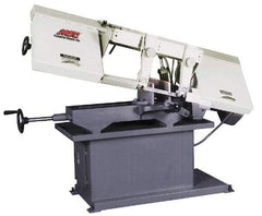 Vectrax - 9 x 14-9/16" Max Capacity, Manual Step Pulley Horizontal Bandsaw - 82, 127, 186 & 300 SFPM Blade Speed, 220 Volts, 2 hp, 3 Phase - Exact Industrial Supply