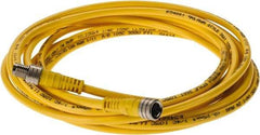 Brad Harrison - 4 Amp, M8 Male Straight to Female Straight Cordset Sensor and Receptacle - 60 VAC, 75 VDC, 4m Cable Length, IP68 Ingress Rating - Exact Industrial Supply