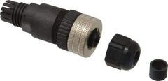 Brad Harrison - 4 Amp, Female Straight Field Attachable Connector Sensor and Receptacle - 30 VAC, 36 VDC, IP67 Ingress Rating - Exact Industrial Supply