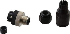 Brad Harrison - 4 Amp, Male Straight Field Attachable Connector Sensor and Receptacle - 250 VAC, 300 VDC, IP67 Ingress Rating - Exact Industrial Supply