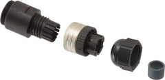Brad Harrison - 4 Amp, Female Straight Field Attachable Connector Sensor and Receptacle - 250 VAC, 300 VDC, IP67 Ingress Rating - Exact Industrial Supply
