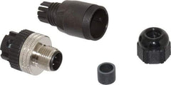 Brad Harrison - 4 Amp, Male Straight Field Attachable Connector Sensor and Receptacle - 250 VAC, 300 VDC, IP67 Ingress Rating - Exact Industrial Supply