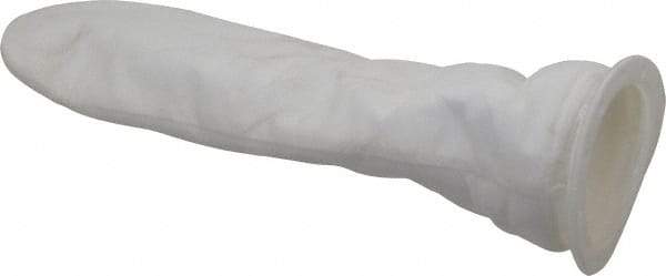 Pentair - 5 Micron, Size 420, 35 GPM Max Flow, Absolute Rated High Efficiency Bag Filter - 4 Inch Diameter, 18-1/2 Inch Long, 1-3/4 Sq. Ft. - Exact Industrial Supply