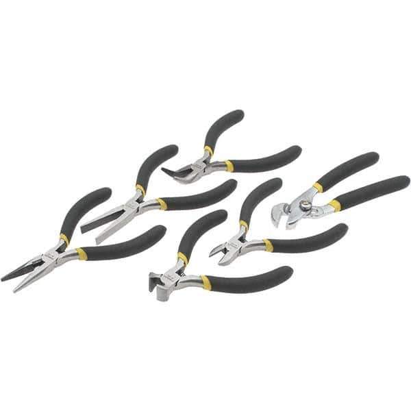 Stanley - 6 Piece Mini Plier Set - Comes in Display Card - Exact Industrial Supply