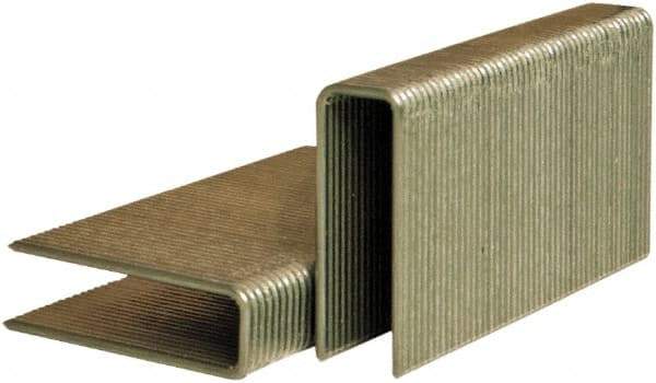 Stanley Bostitch - 1-1/2" Long x 1/2" Wide, 16 Gauge Crowned Construction Staple - Grade S4 Steel, Chisel Point - Exact Industrial Supply