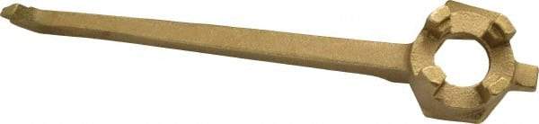 Value Collection - Bronze Drum Plug Wrench - For Use with Most Drum Plugs - Exact Industrial Supply