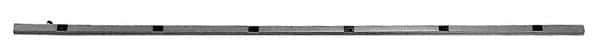 Wiremold - 8 Outlets, 120 Volts, 15 Amps, Power Outlet Strip - 2 Circuits, Raceway Mount, 5-15P NEMA Configuration, 6' Strip - Exact Industrial Supply
