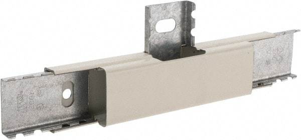 Wiremold - 6 Inch Long x 1.28 Inch Wide x 3/4 Inch High, Raceway Fitting - Ivory, For Use with Wiremold NM2000 Series Raceways - Exact Industrial Supply