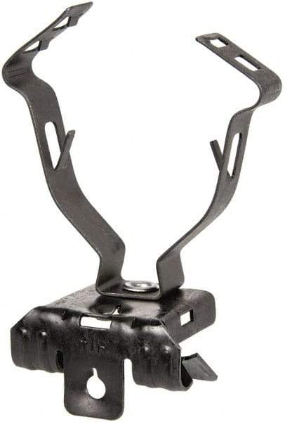 Thomas & Betts - Spring Steel Rigid/EMT Bottom Flange Mounted Conduit Clip - 1" EMT, 1" Rigid, Anodized Finish - Exact Industrial Supply