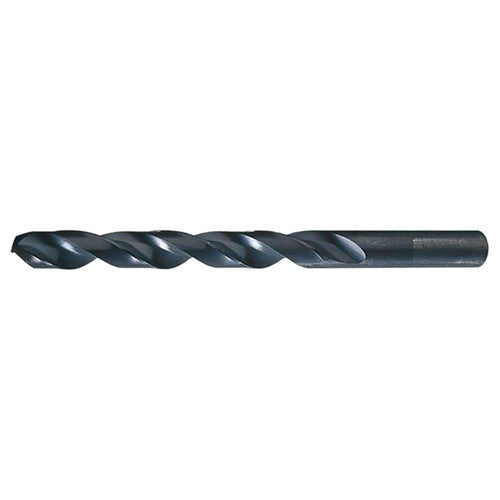 3/8 RHS / RHC HSS 135 Degree Split Point Heavy Duty Jobber Length Drill - Steam Oxide - Exact Industrial Supply