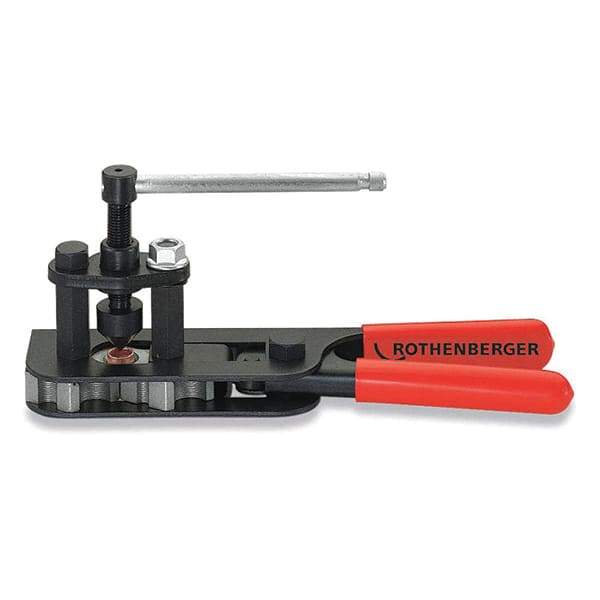 Rothenberger - Flaring Tools & Tube Expanders Type: 45 Flaring Tool Maximum Pipe Capacity (Inch): 3/16 - Exact Industrial Supply