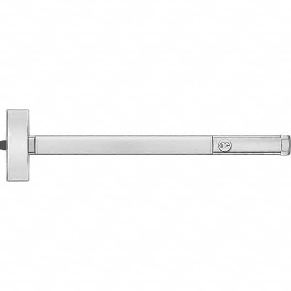 3' Heavy Duty Rim Antimicrobial Coated Satin Stainless Steel Finish