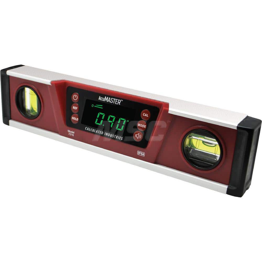 Box Beam, I-Beam & Torpedo Levels; Level Type: Digital; Vial Style: Barrel; Magnetic: No; Includes: Pouch; Vial Types: Spirit