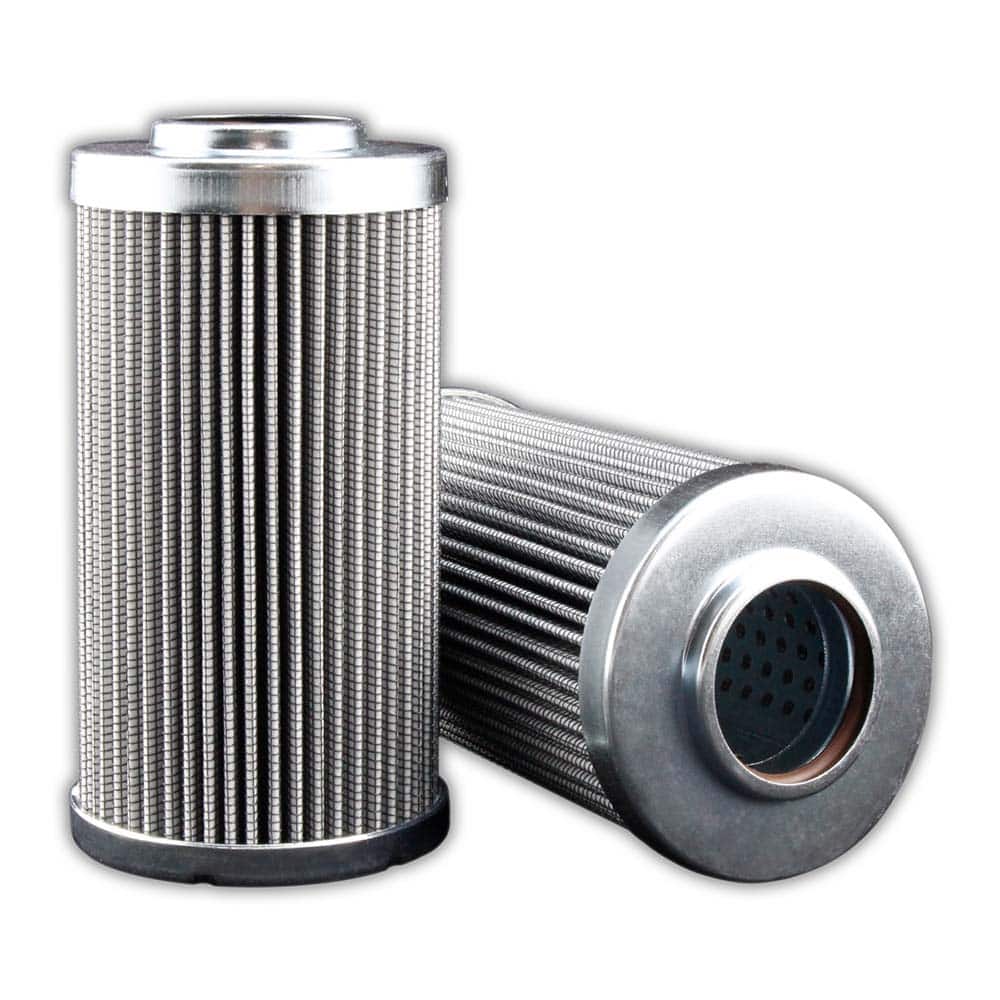 Replacement/Interchange Hydraulic Filter Element: Microglass, 10 µ