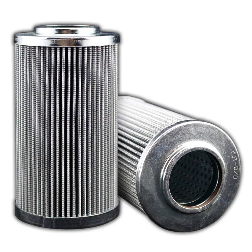 Replacement/Interchange Hydraulic Filter Element: Microglass, 10 µ