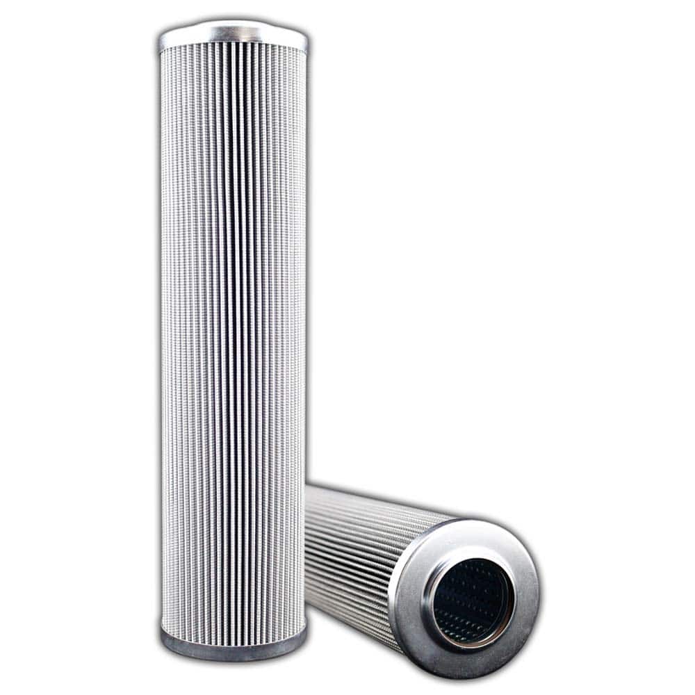 Replacement/Interchange Hydraulic Filter Element: Microglass, 10 µ