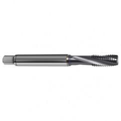 1/2-20 Dia. - 3BX - 4 FL - Cobalt Semi-Bott Tap - TiCN FORM-C DIN 371 - Exact Industrial Supply