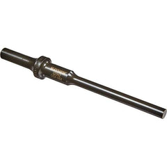 Mayhew - 5/16" Head Width, 6" OAL, Roll Pin Punch - Round Drive, Round Shank, Steel - Exact Industrial Supply