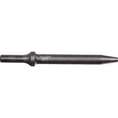 Mayhew - 6" OAL, Tapered Punch Chisel - Round Drive, Round Shank, Steel - Exact Industrial Supply