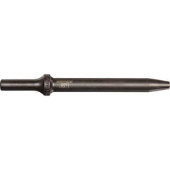 Mayhew - 1/8" Head Width, 6" OAL, Rivet Cutter Chisel - Round Drive, Round Shank, Steel - Exact Industrial Supply