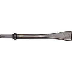 Mayhew - 1-1/8" Head Width, 8" OAL, Scraper Punch - Round Drive, Round Shank, Steel - Exact Industrial Supply