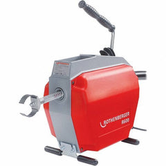 Rothenberger - Electric & Gas Drain Cleaning Machines Type of Power: Electric For Minimum Pipe Size: 0.780 (Inch) - Exact Industrial Supply