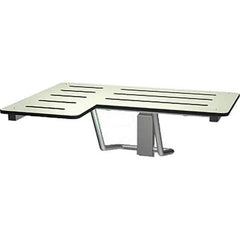 ASI-American Specialties, Inc. - Washroom Partition Hardware & Accessories Type: Folding Shower Seat Material: Phenolic - Exact Industrial Supply