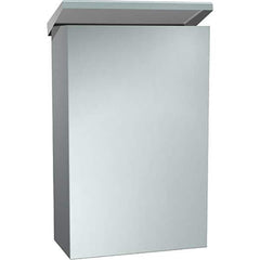 ASI-American Specialties, Inc. - Feminine Hygiene Product Receptacles Material: Stainless Steel Color: Silver - Exact Industrial Supply
