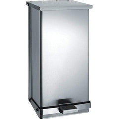 ASI-American Specialties, Inc. - Biohazardous & Step-Open Trash Cans Label: Trash Capacity (Gal.): 8 - Exact Industrial Supply