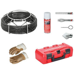 Rothenberger - Drain Cleaning Machine Cutters & Accessories Type: Tool Kit for Drain Cleaner For Use With Machines: Rothenberger R600 Drain Cleaner - Exact Industrial Supply