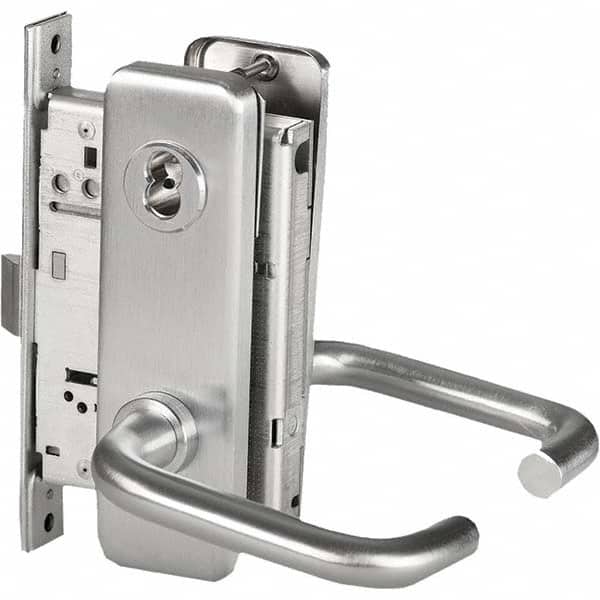 Best - Classroom Lever Lockset for 1-3/4" Thick Doors - Exact Industrial Supply