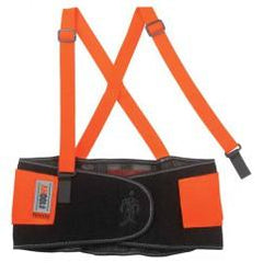 100HV 2XL ORANGE HI-VIS BACK SUPPORT - Exact Industrial Supply