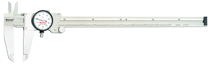 #120A-9 - 0 - 9'' Measuring Range (.001 Grad.) - Dial Caliper - Exact Industrial Supply