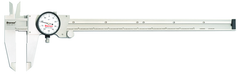 #120A-9 - 0 - 9'' Measuring Range (.001 Grad.) - Dial Caliper - Exact Industrial Supply