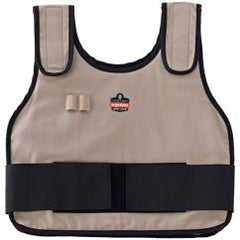 6230 S/M KHAKI COOLING VEST&PACK - Exact Industrial Supply