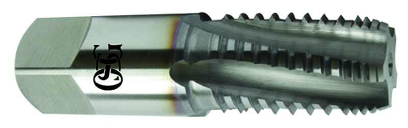 1/4-18 NPTF Dia. - 3 FL -Â Spiral Flute INT HYPRO TiCN Tap - Exact Industrial Supply