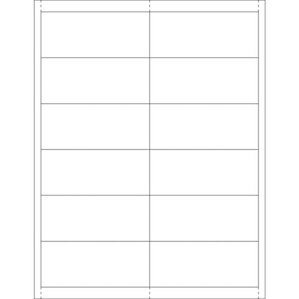 Value Collection - Label Holders Width (Inch): 4 Length (Inch): 1-11/16 - Exact Industrial Supply