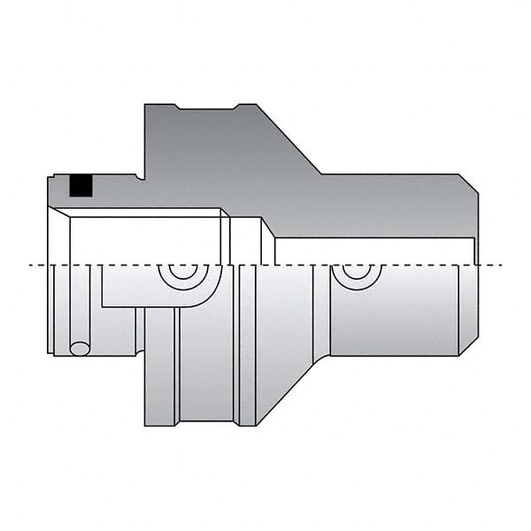 Allied Machine and Engineering - 25mm Diam Radial Clamp Cylindrical Shank Adapter Modular Reamer Body - Exact Industrial Supply