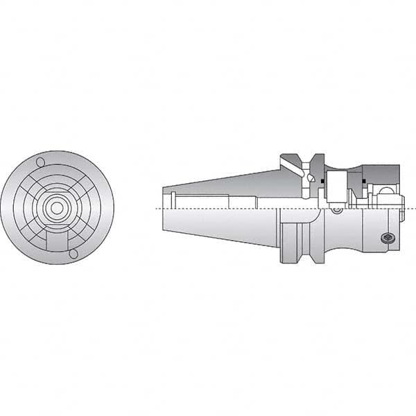 Allied Machine and Engineering - 63mm Diam Radial Clamp BT40 Shank Modular Reamer Body - Exact Industrial Supply
