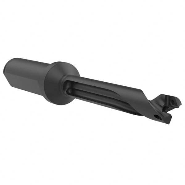 Allied Machine and Engineering - 0.4724" to 0.5117" Diam 3xD 1-17/32" Max Depth Straight Flute Spade Drill - Exact Industrial Supply