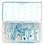 58 Pc. Machinery Key Assortment - Exact Industrial Supply