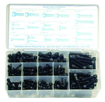 190 Pc. Socket Head Cap Screw Assortment - Exact Industrial Supply