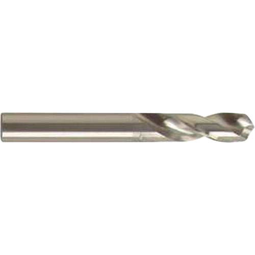 3/64″ Dia. × 3/64″ Shank × 8 mm Flute Length × 30 mm OAL, 3xD, 118°, Uncoated, 2 Flute, External Coolant, Round Solid Carbide Drill - Exact Industrial Supply