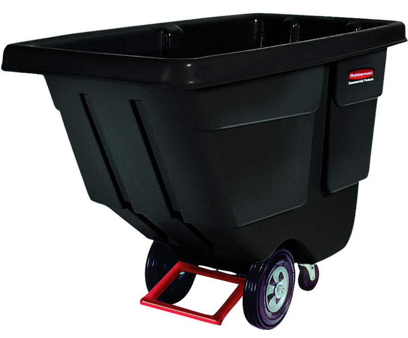 1 Cubic Yard Utility Tilt Truck 850 lb capacity - Exact Industrial Supply